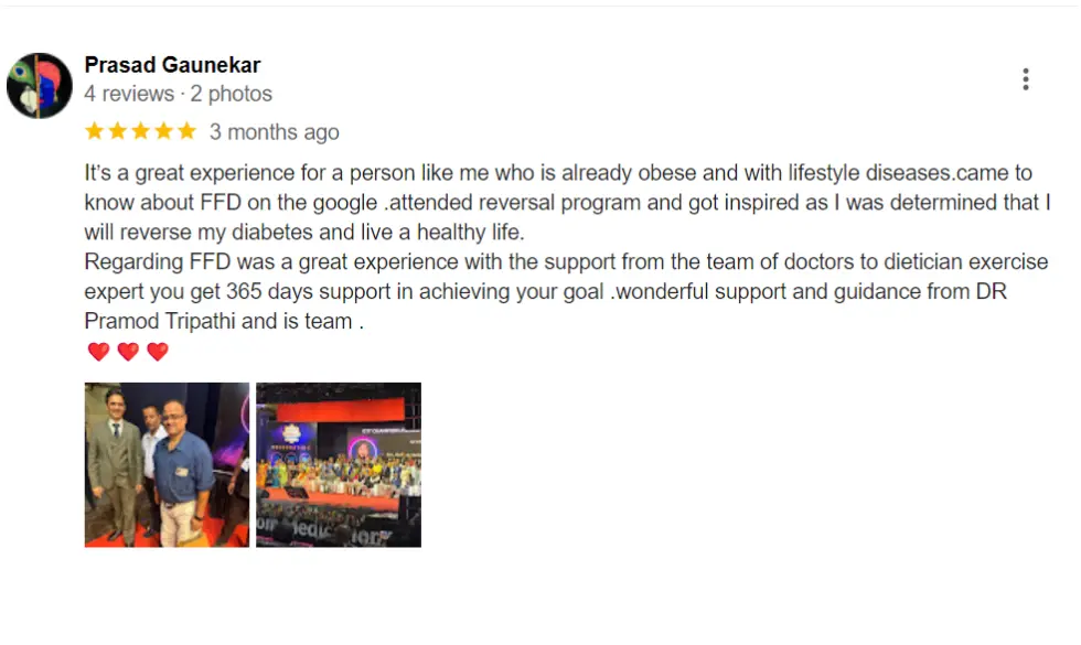 Google Review by Prasad Gunekar